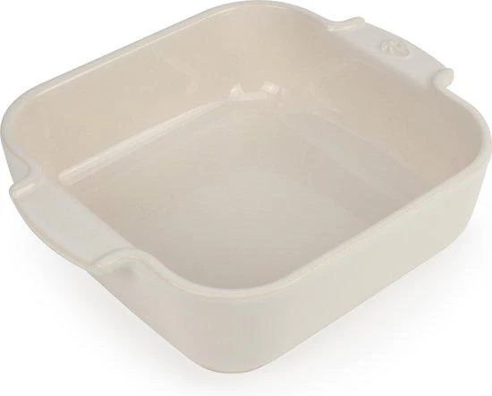 Peugeot Appolia Vierkantige ovenschaal 21 cm ECRU