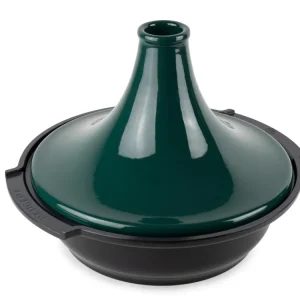 Peugeot ATLAS TAJINE schotel 30 cm BOSGROEN ALUMINIUM en KERAMIEK