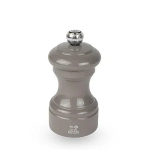 Peugeot Bistro Manuele pepermolen van gelakt hout, taupegrijs 10 cm