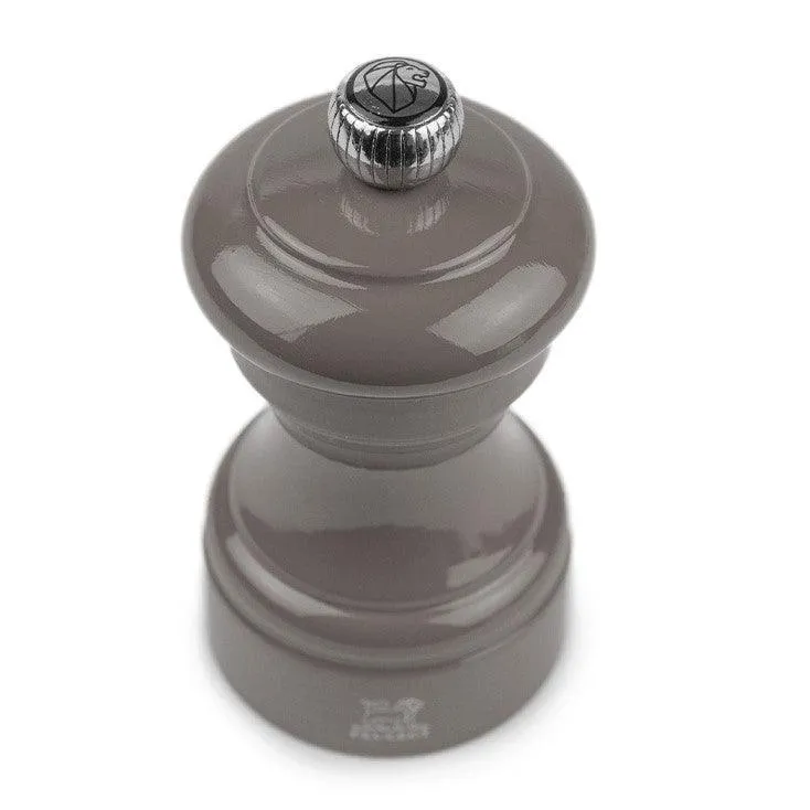 Peugeot Bistro Manuele pepermolen van gelakt hout, taupegrijs 10 cm