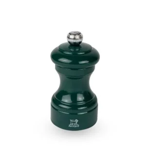 Peugeot bistro Manuele pepermolen van gelakt hout, bosgroen, 10 cm
