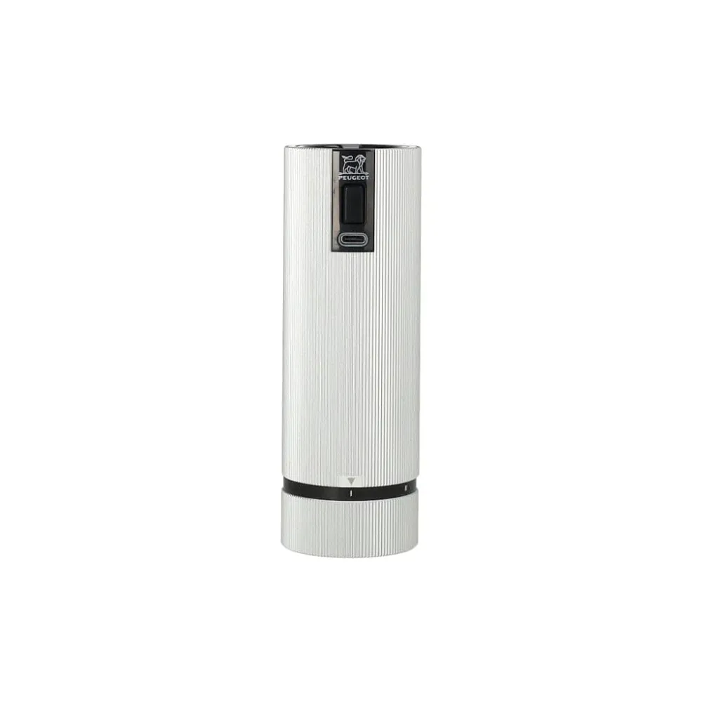 Peugeot - Line elektrische zoutmolen aluminium 15 cm