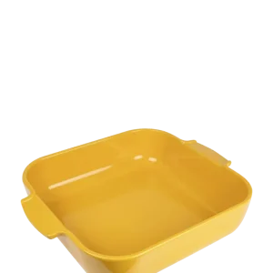 Peugeot Ovenschotel Keramiek Vierkant 36 cm Saffraangeel