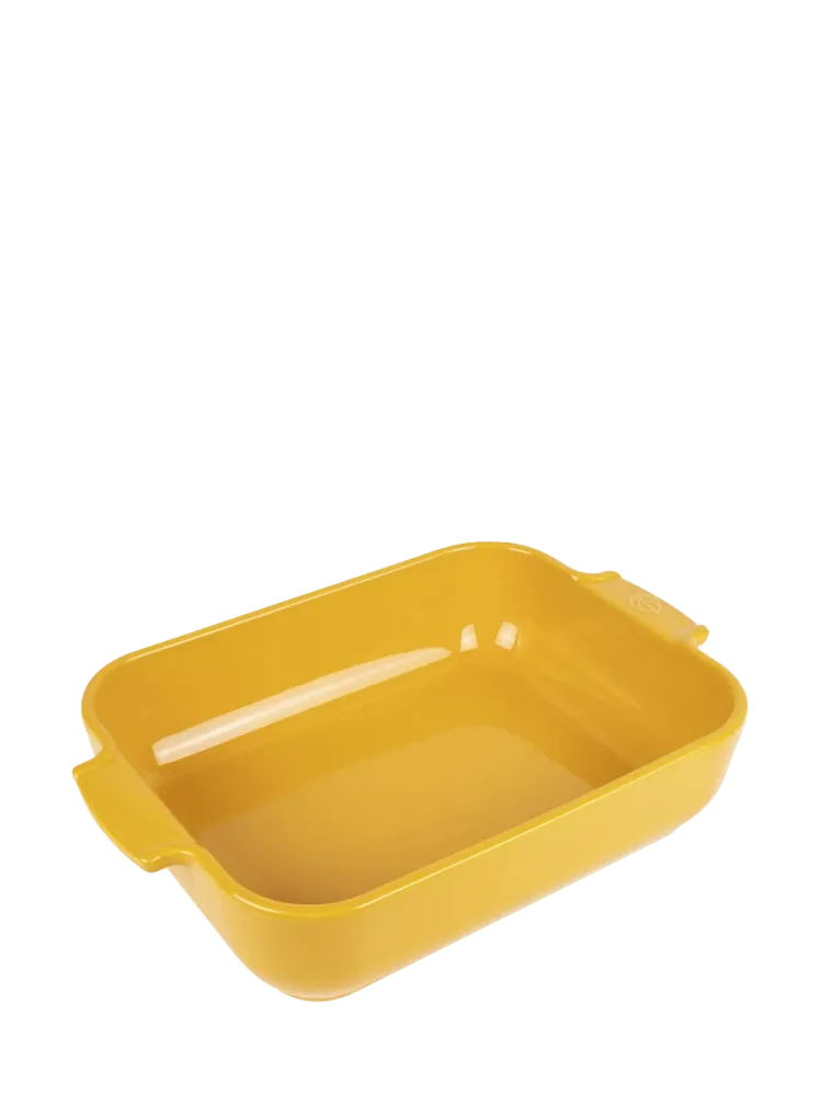 Peugeot Ovenschotel Rechthoek Keramiek 32 cm Saffraangeel