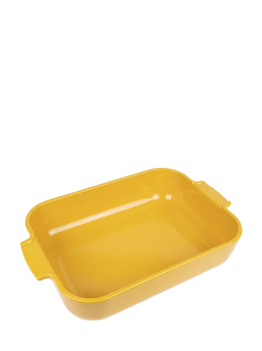 Peugeot Ovenschotel Rechthoek Keramiek 36 cm Saffraangeel