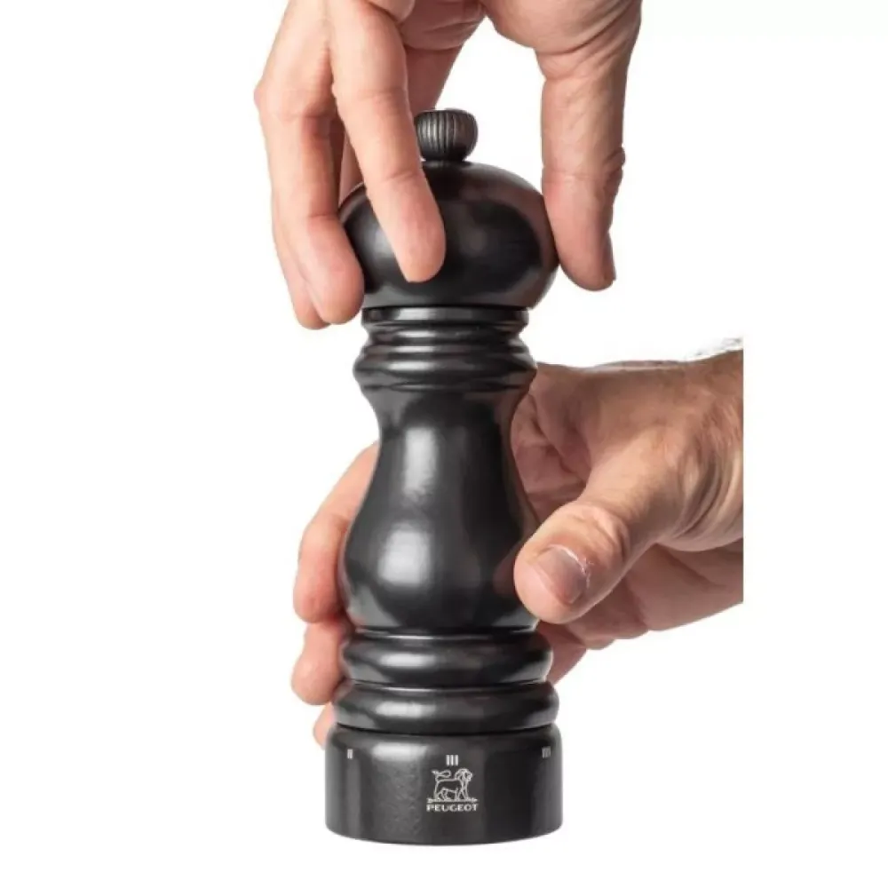 Zoutmolen Paris Satin Black U-Select 18 cm Peugeot
