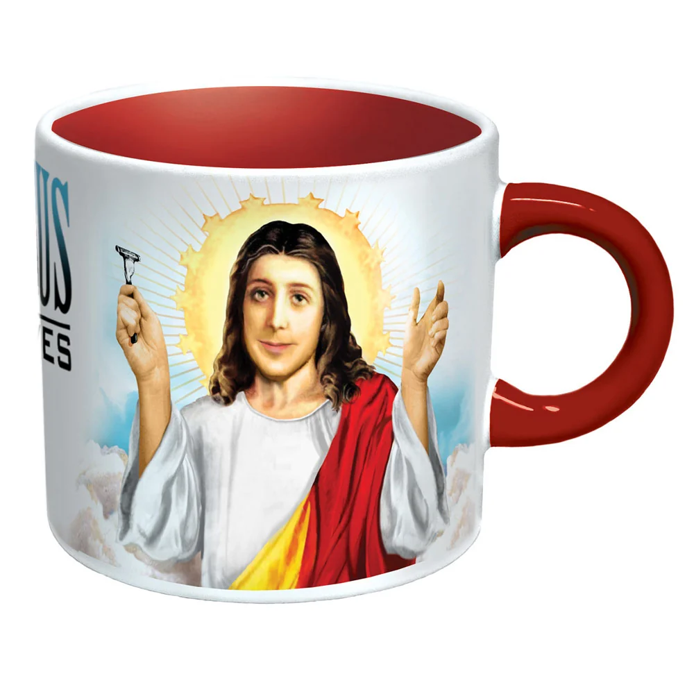 Jezus scheert mok Philosophers Guild