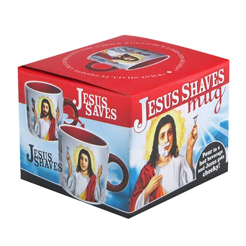 Jezus scheert mok Philosophers Guild