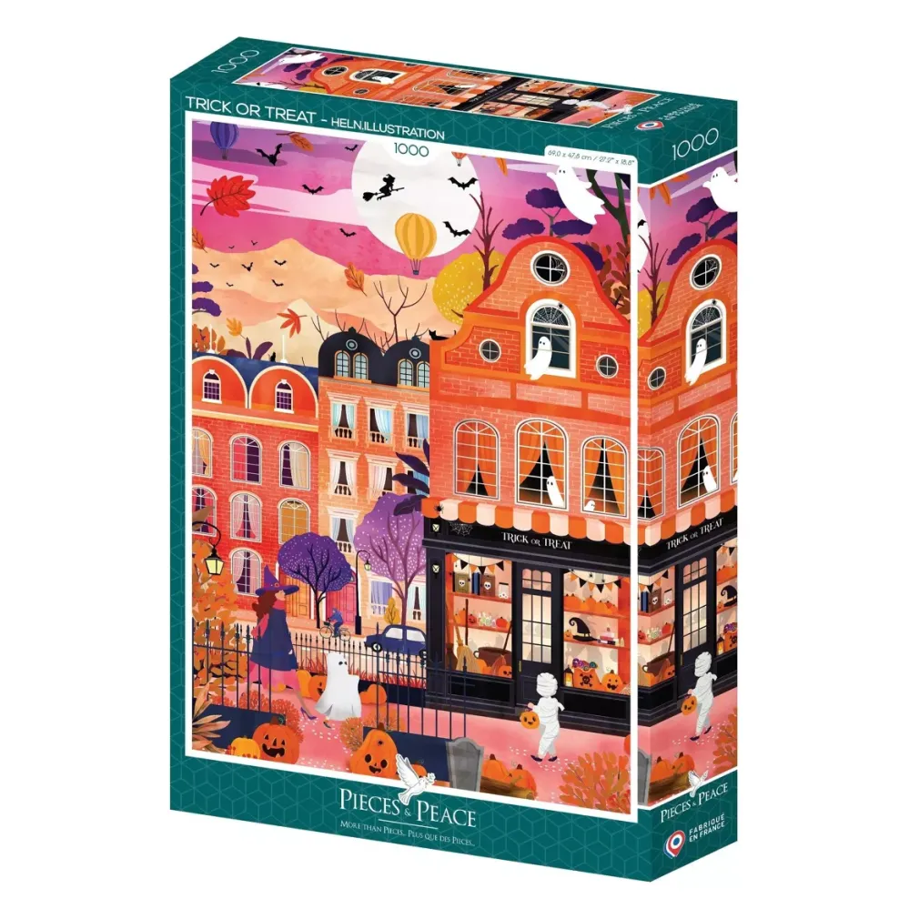 Puzzel Trick or treat Pieces&Peace