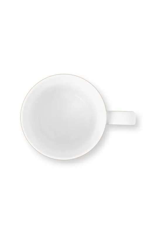 Pip Studio Mokken - Love Birds Medallion - Groen - 300ml - Set van 2