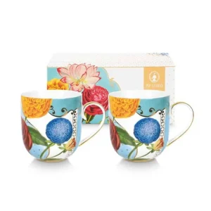 Pip Studio Mokken - Royal - Veelkleurig - 200ml - Set van 2