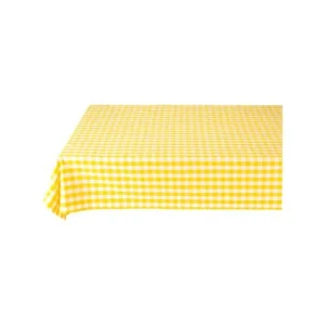 Pip Studio Tafelkleed - Check - 100% katoen - 160x250cm - Geel