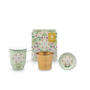 Pip Studio Theemok Set - Lily&Lotus - Lichtgroen - 365ml
