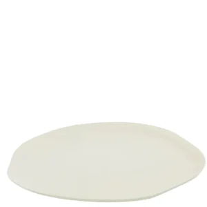 Plank Ronde Aluminium Wit Klein