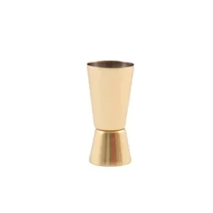 Point Virgule Cocktailmaatje uit rvs goud 30/50ml