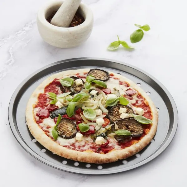 Point-Virgule Pizzavorm met gaatjes en anti-aanbaklaag 31cm Point Virgule