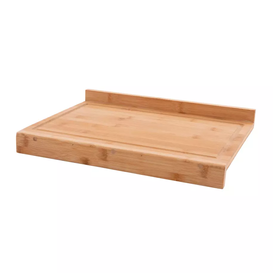 Aanrechtplank met sapgeul uit bamboe 60x40x4cm FSC® Pointvirgule