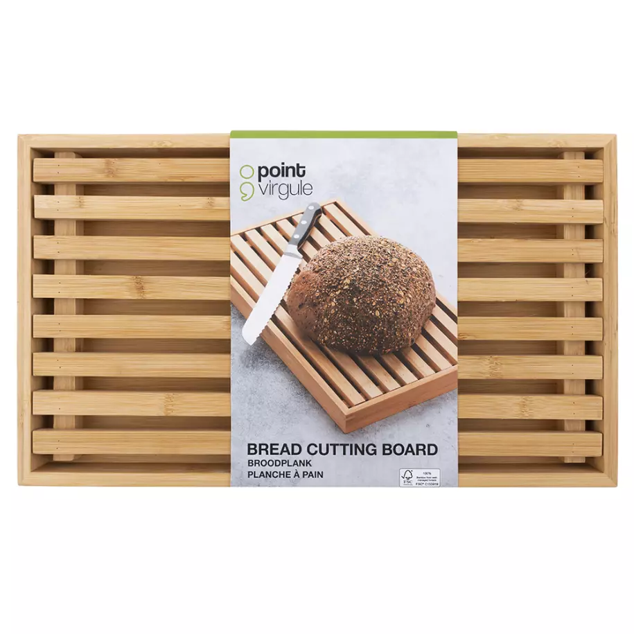 Broodplank uit bamboe 42.5x25x3.5cm FSC® Pointvirgule