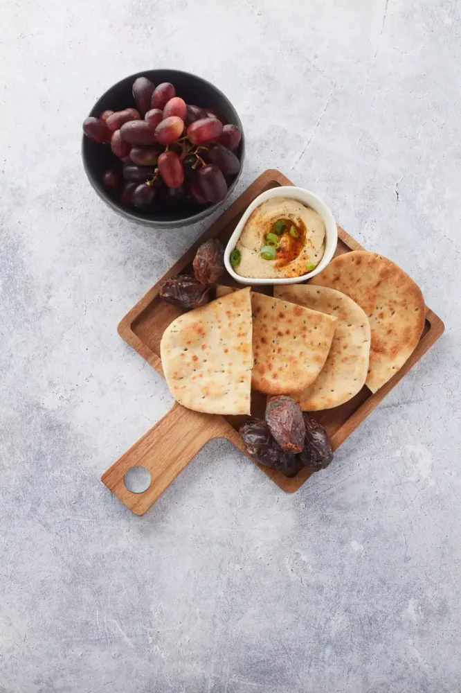 Hamburgerplank uit acaciahout vierkant 21cm FSC® Pointvirgule