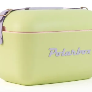 Polarbox Koelbox met Schouderband - Lime Lilac - 12 Liter