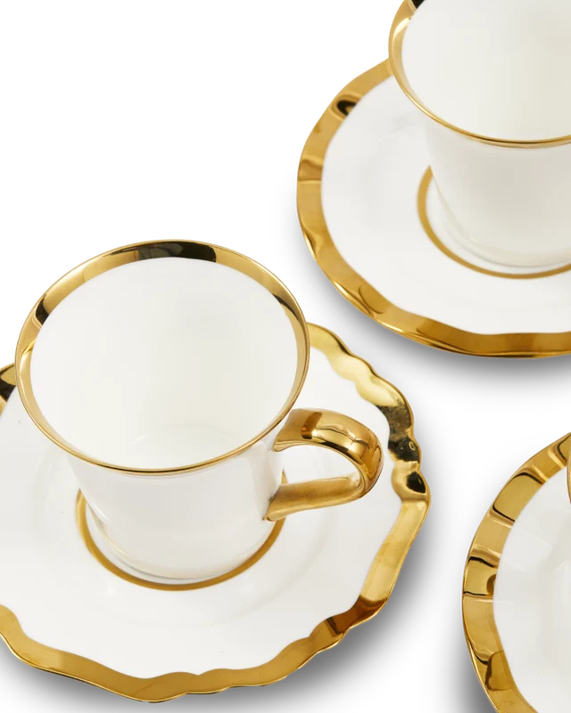 Pols Potten Golden Finds koffiekopjes