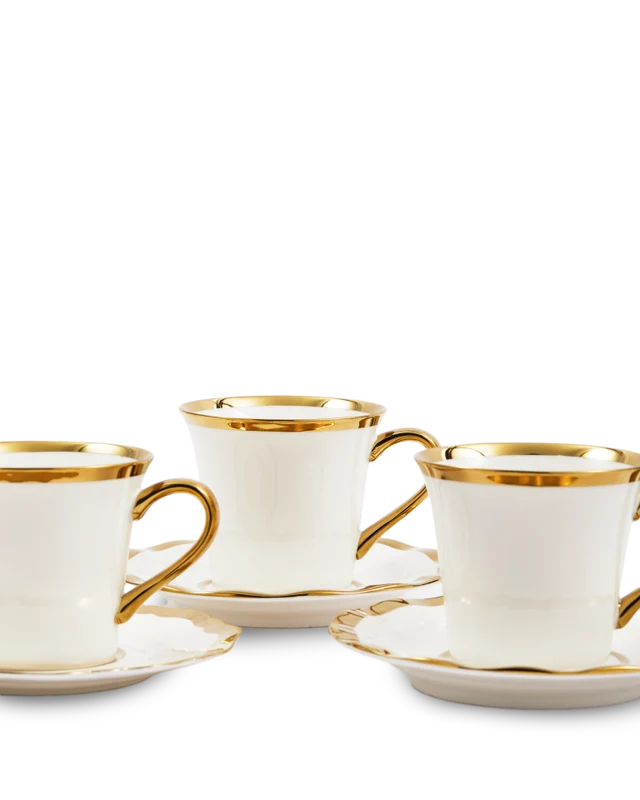 Pols Potten Golden Finds koffiekopjes