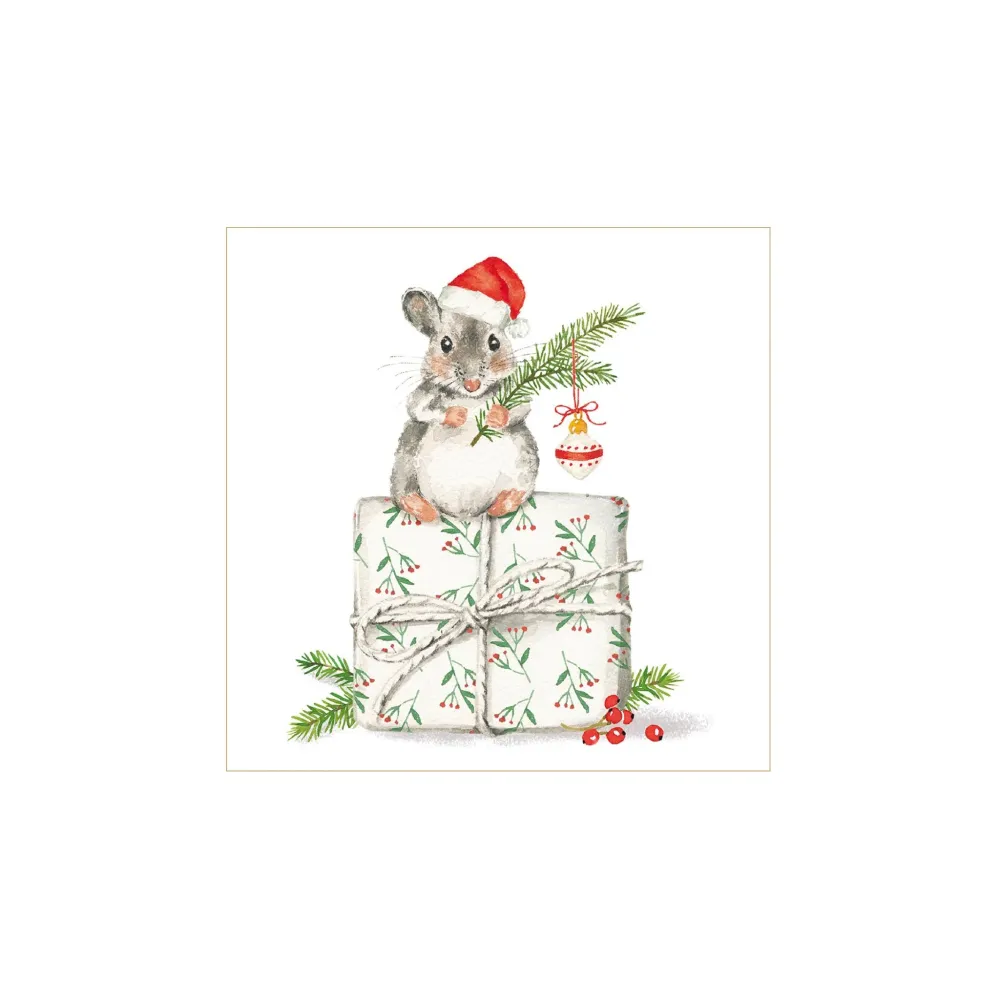 Papieren Servetten Christmas Fridolin 33/33 PPD