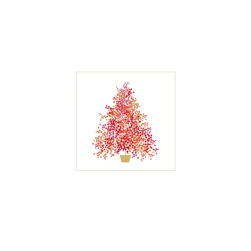 Papieren Servetten Season’s Tree 25/25 PPD