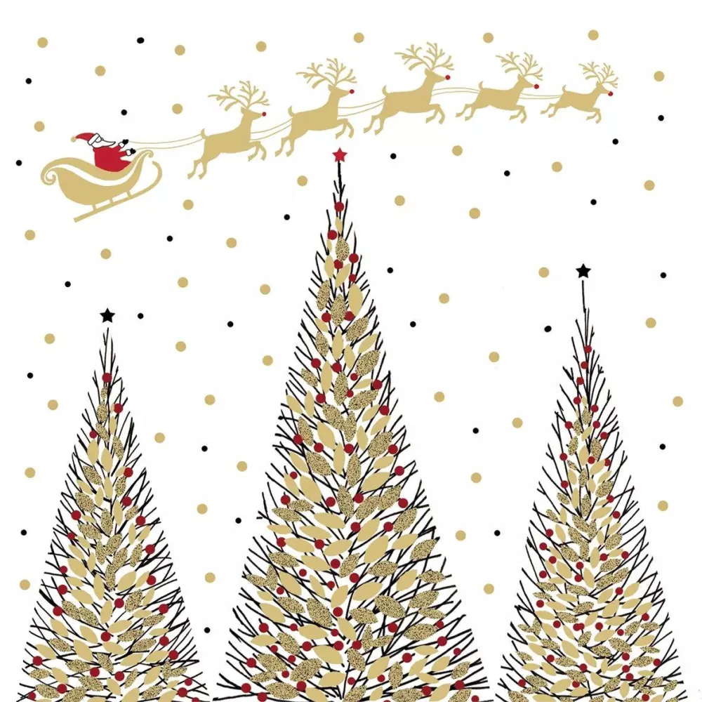 PPD Joyeux Noel 25x25 cm