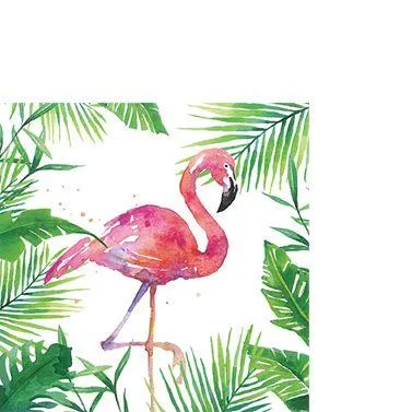 PPD Tropical Flamingo 25x25 cm