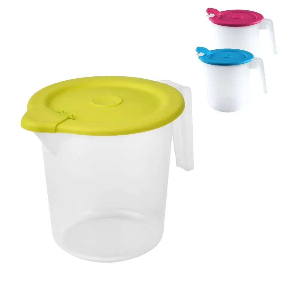 Maatbeker 1.3l met deksel Groen PRIFIX shop