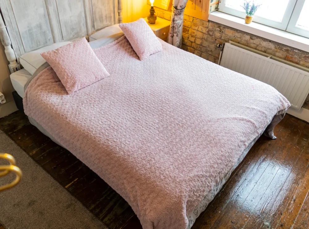 Plaid roze Rose 180x230cm PRIFIX shop