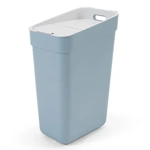 Vuilbak 30l blauw muntgroen PRIFIX shop