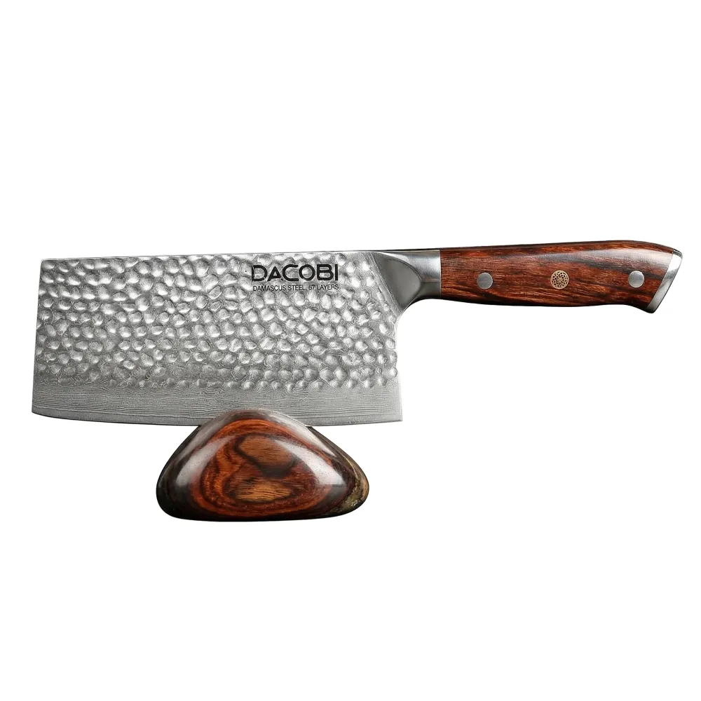 Professioneel hakmes C38, Damascusstaal 67 lagen