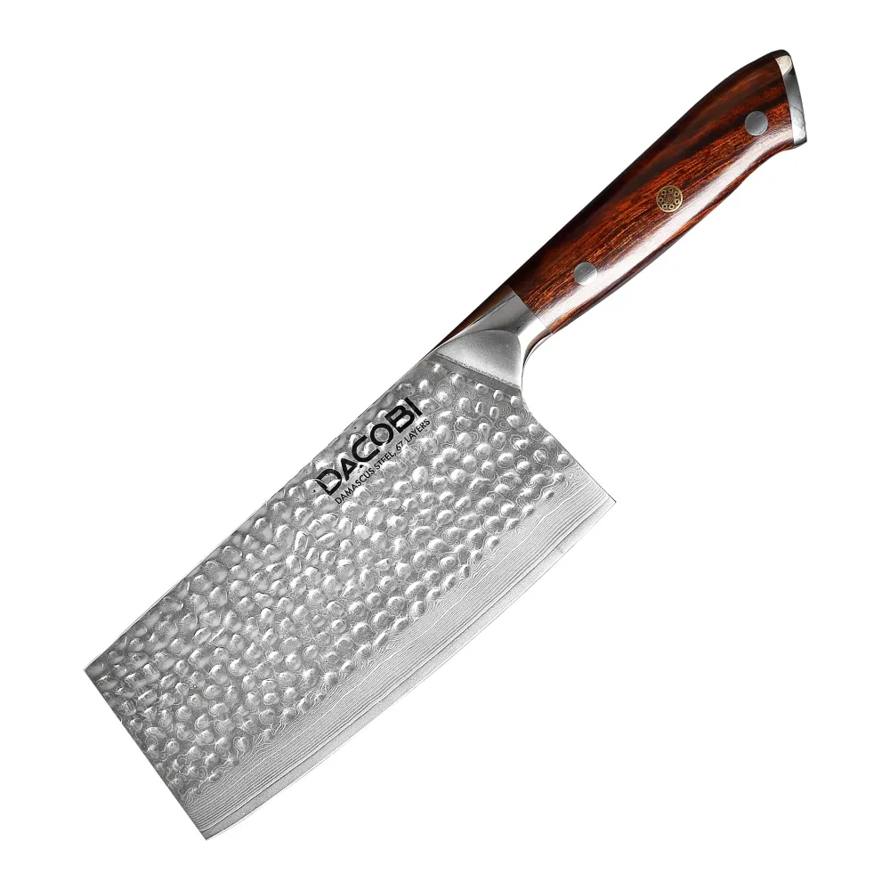 Professioneel hakmes C38, Damascusstaal 67 lagen