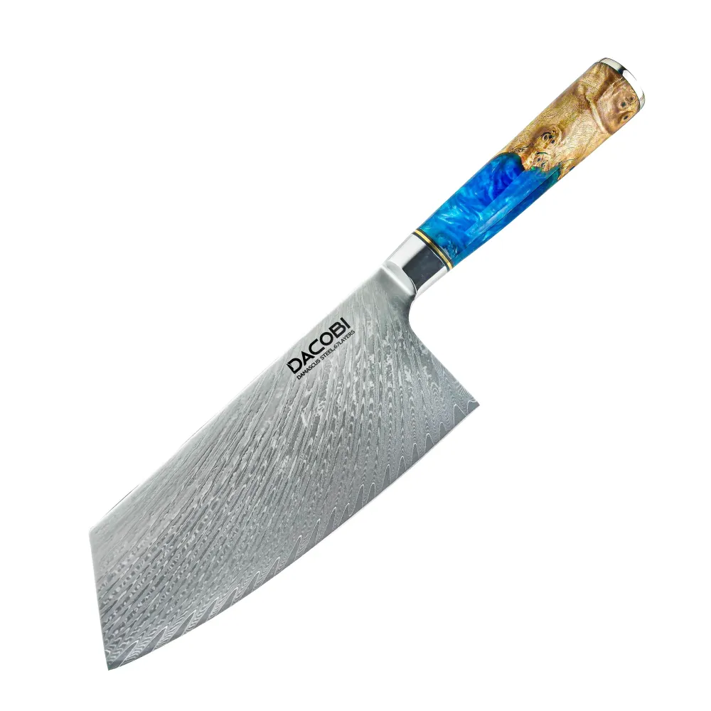 Professioneel hakmes C4, Damascusstaal 67 lagen