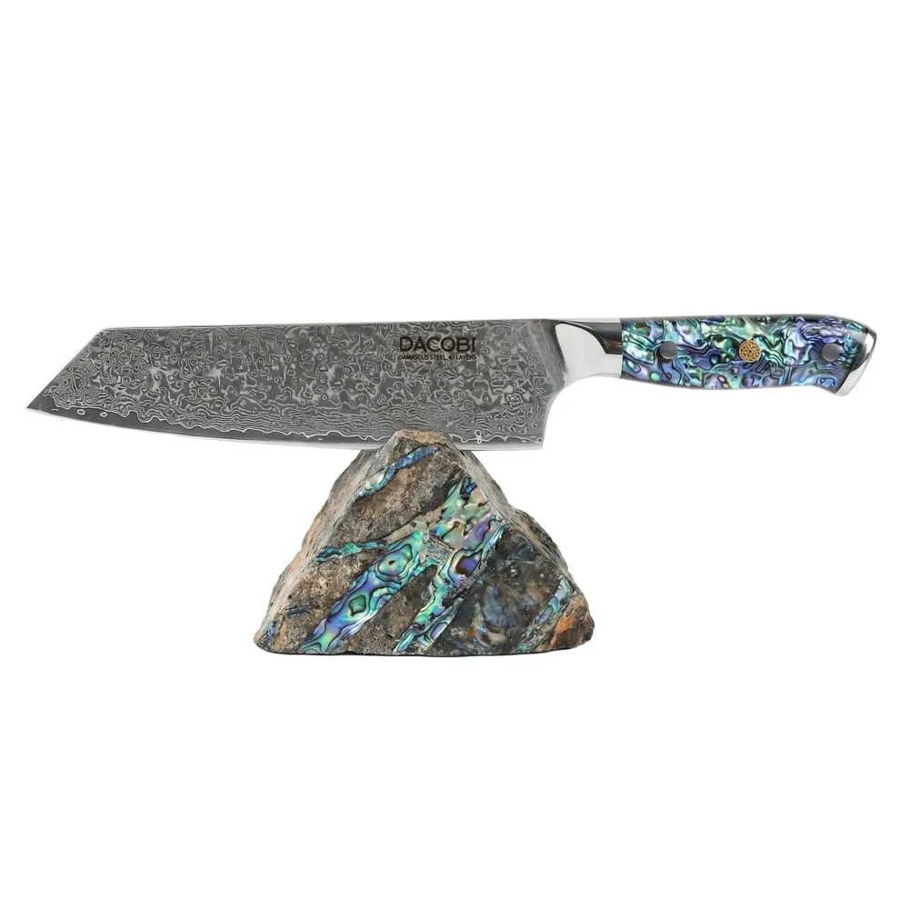 Professioneel Kiritsuke mes C24, Damascus staal 67 lagen