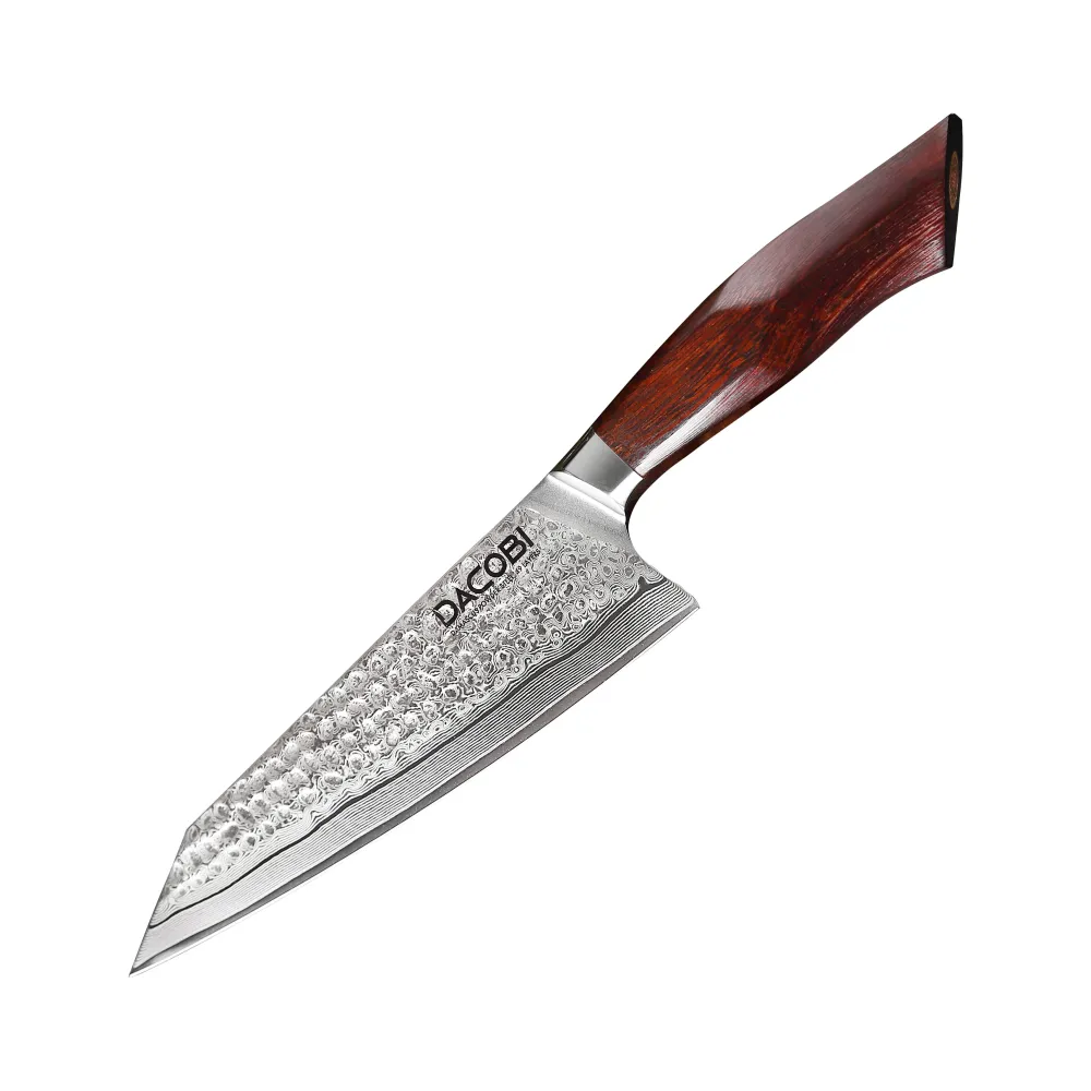 Professioneel Kiritsuke mes C30, Damascus staal 49 lagen