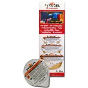 Brandpasta set 3 fondue Pyrogel