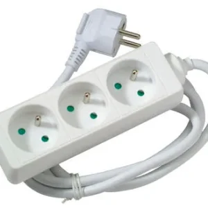 Stekkerdoos 3x16A met kabel 1 Rainbow
