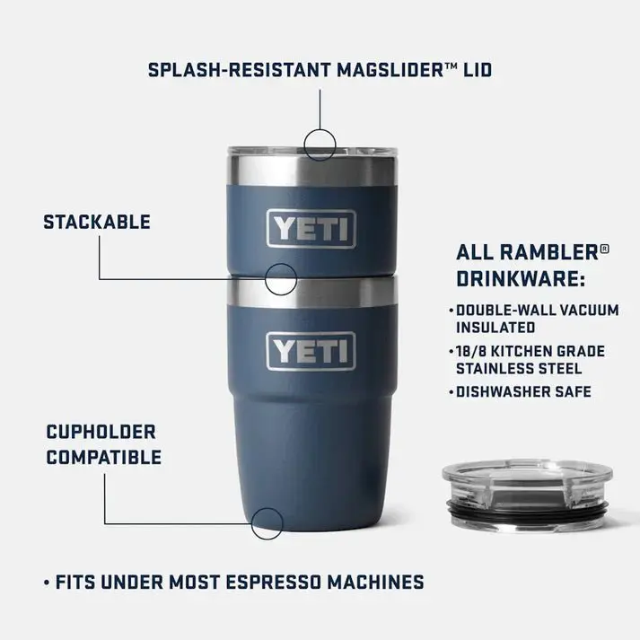 Rambler Stapelbare Kopp 237ml - Vit