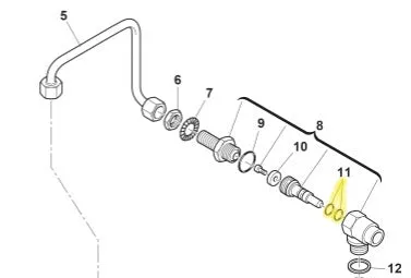 O-ring 105 Viton Rancilio