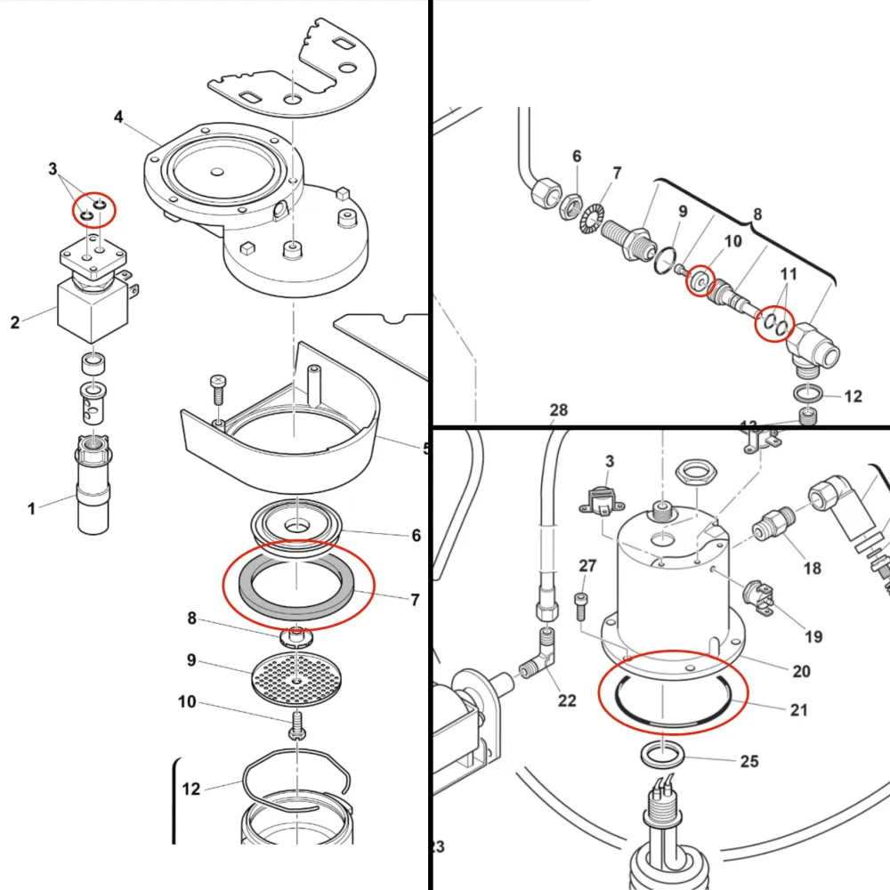 Rancilio Service Kit Basic