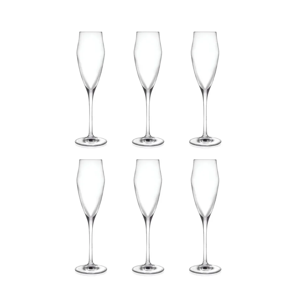 RCR Ego Champagneglas 18 cl - Doos 6 stuks