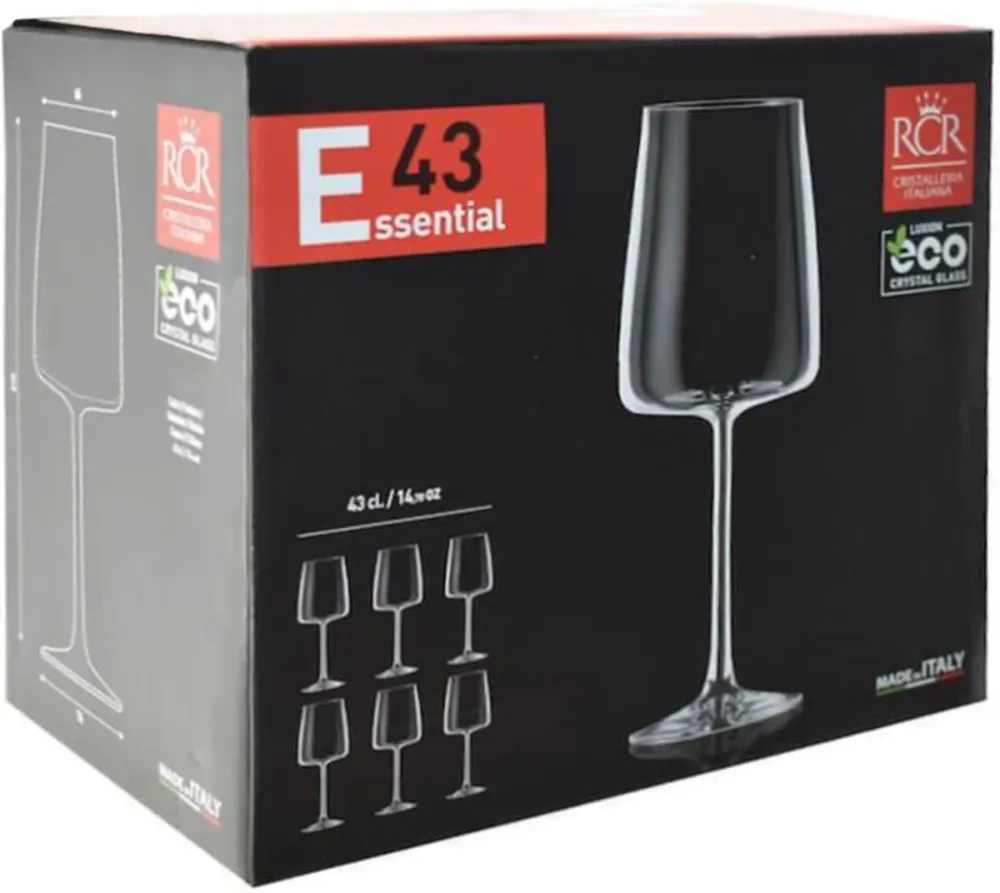 RCR Essential Wijnglas 43 cl - Doos 6 stuks