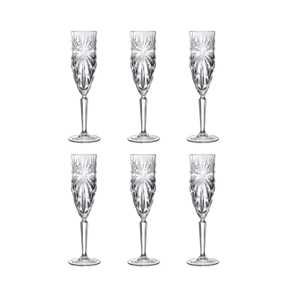 RCR Oasis Champagneglas 16 cl - Doos 6 stuks