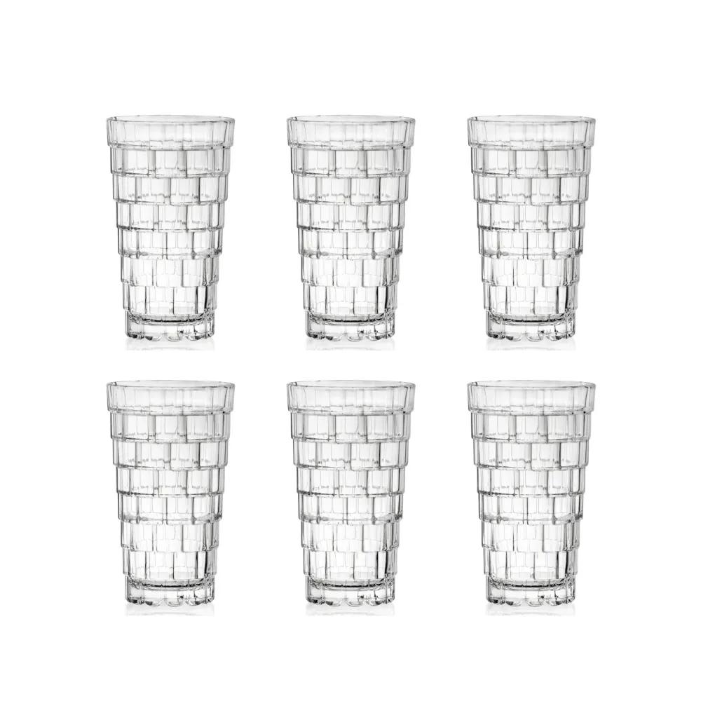 RCR Stack Longdrinkglas 39 cl - Doos 6 stuks
