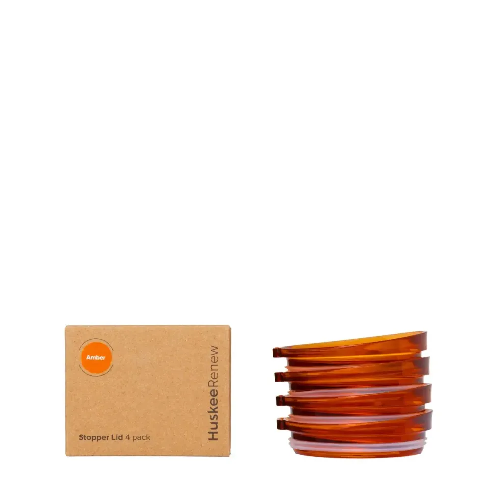 Renew Stopper Deksel 4 stuks Amber