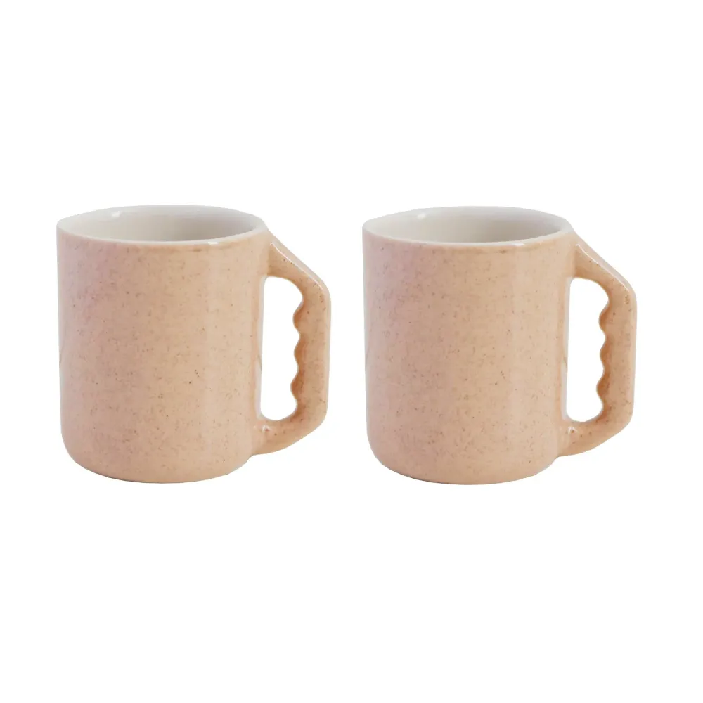Return to Sender Espresso kopjes - Blush - Set van 2