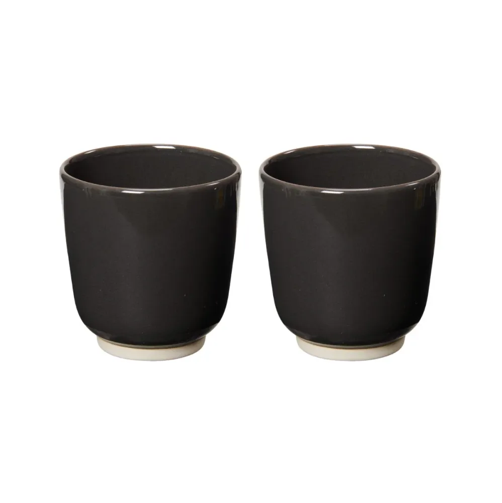 Return to Sender Mok 200 ml antraciet - set van 2